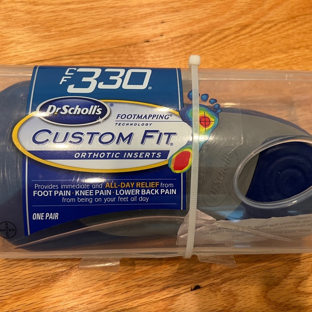Dr. Scholl's Custom Fit Orthotic Inserts, CF 330 3/4 inserts